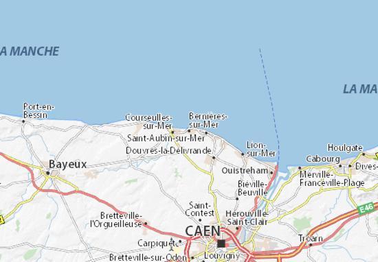 Les Pieds Dans L'Eau - Acces Direct A La Plage Bernières-sur-Mer Eksteriør billede